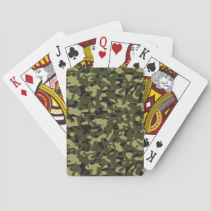 Jeu De Cartes Camouflage Euro Spring