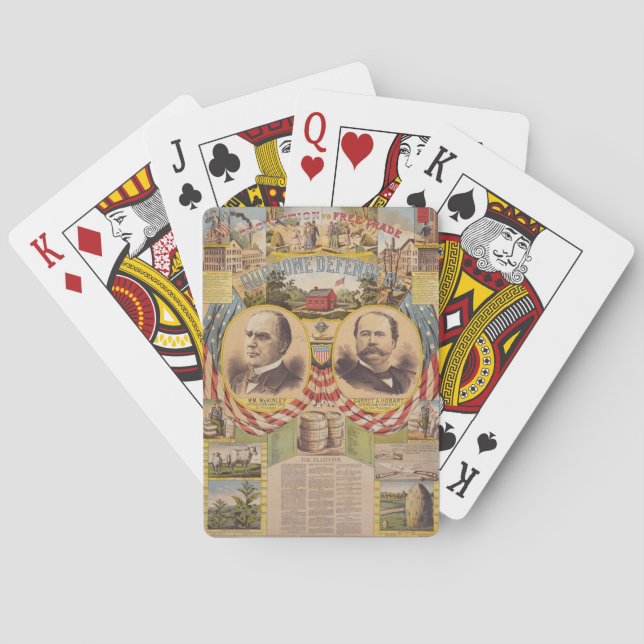 Jeu De Cartes Campagne présidentielle du parti républicain vinta (dos)