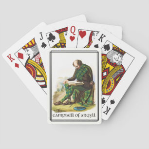 Jeu De Cartes Campbell de Argyll Classic Scotland