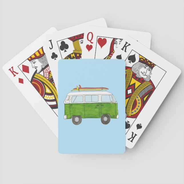 Jeu De Cartes Campervan (dos)