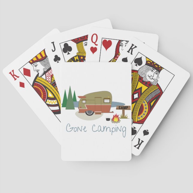 Jeu De Cartes Camping de départ (dos)