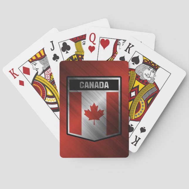 Jeu De Cartes Canada (dos)