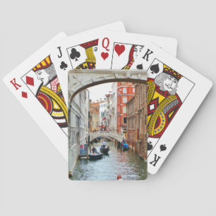 Jeu De Cartes Canal italien à Venise
