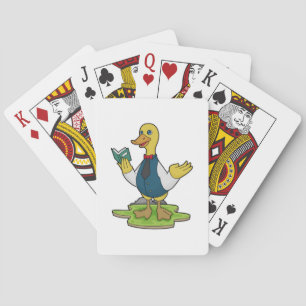 Jeu De Cartes Canard comme enseignant avec livre