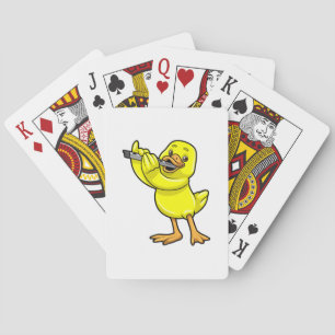 Jeu De Cartes Canard en musique avec Flûte