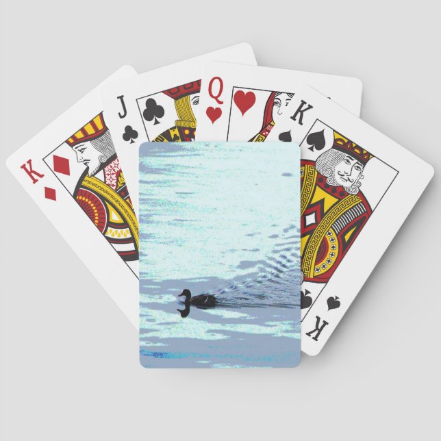 Jeu De Cartes Canard et lac Ripples Jouer des cartes (dos)