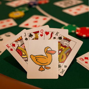 Jeu De Cartes Canard Jaune