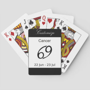 Jeu De Cartes Cancer 69 Signe du zodiaque Thunder_Cove
