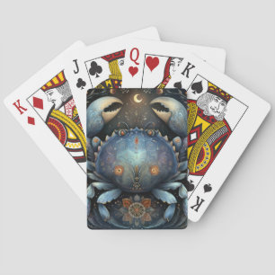 Jeu De Cartes Cancer Crabe Zodiaque Astrologie Céleste Anniversa