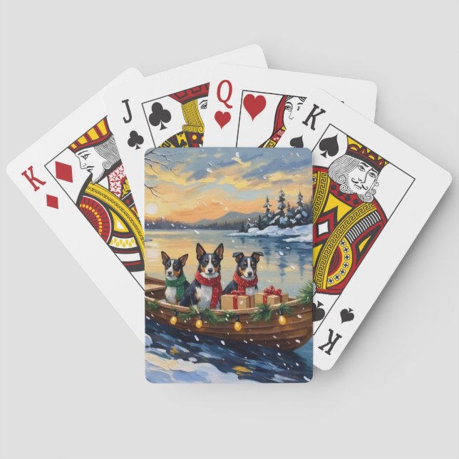Jeu De Cartes Cane Corso Christmas Boat Holiday (dos)
