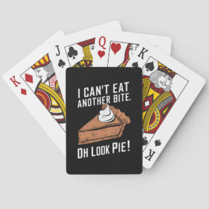 Jeu De Cartes Can't Eat Another Bite Oh Look Pie Thanksgiving