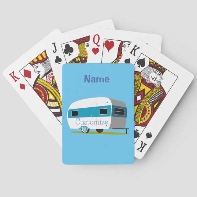 Jeu De Cartes Caravan Camper RV Thunder_Cove (dos)