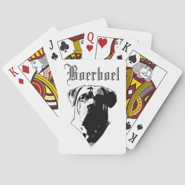 Jeu De Cartes Cards boerboel (dos)