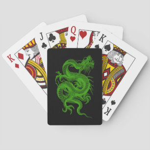 Jeu De Cartes Cards Dragon Vert