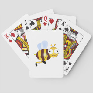 Jeu De Cartes Caricature d'abeille