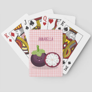 Jeu De Cartes Caricature mignonne mauve mangouste
