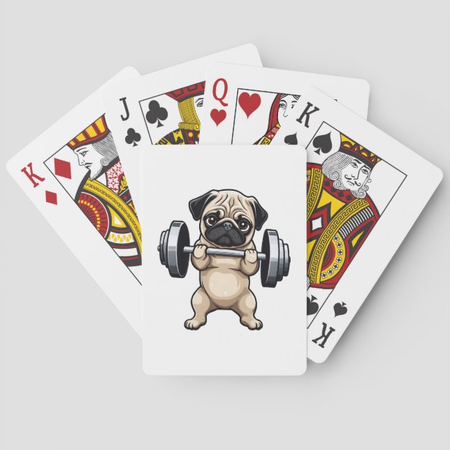 Jeu De Cartes Carlin fitness (dos)