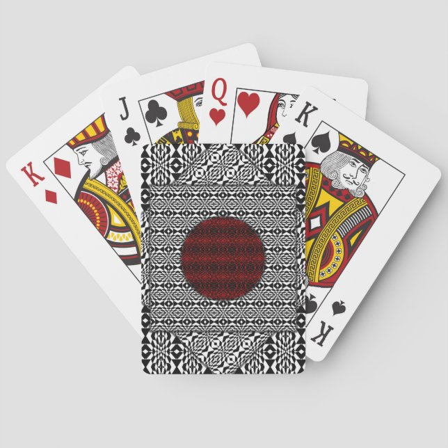 Jeu De Cartes Carreaux (dos)