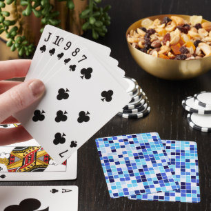 Jeu De Cartes Carrelage de la piscine, Carrelage en mosaïque ble