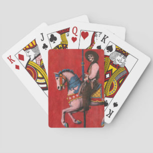 Jeu De Cartes Carrousel de cowboy squelette