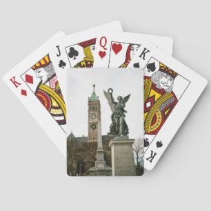 JEU DE CARTES CARTE À JOUER MAIRIE DE LOWELL MASSACHUSETTS