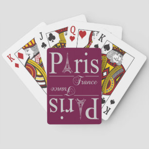 Jeu De Cartes Carte à jouer personnalisée Paris France