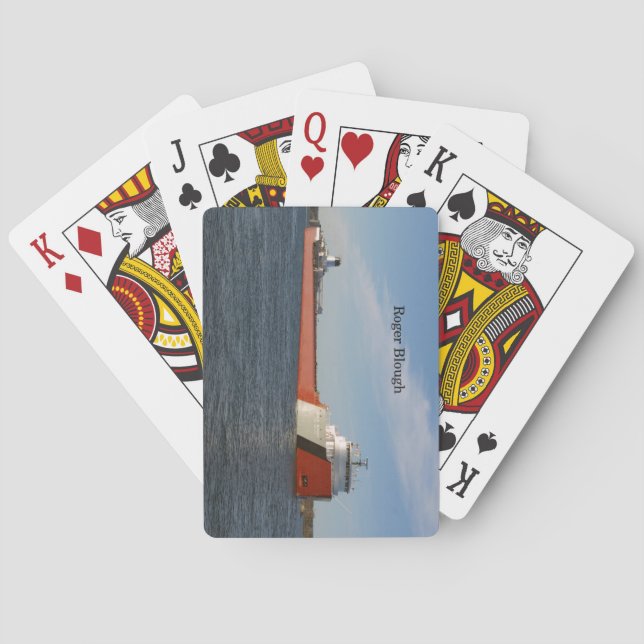 Jeu De Cartes Carte à jouer Roger Blough (dos)