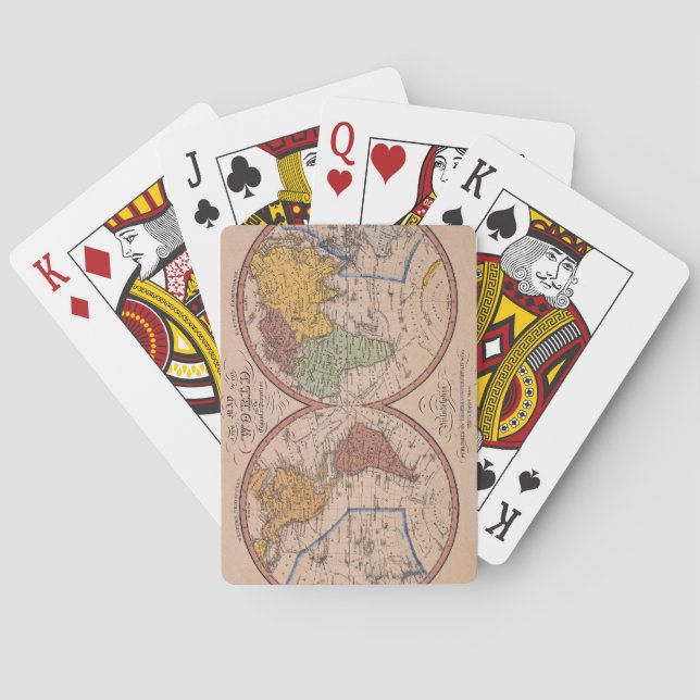 Jeu De Cartes Carte ancienne (dos)
