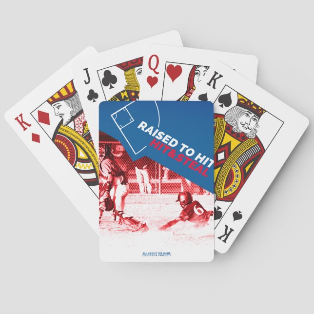 Jeu De Cartes Carte cadeau de base-ball (dos)