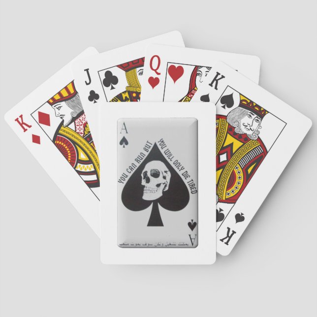 Jeu De Cartes Carte de décès du Vietnam (dos)