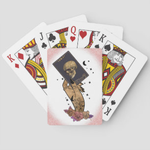 Jeu De Cartes Carte de décès face avant