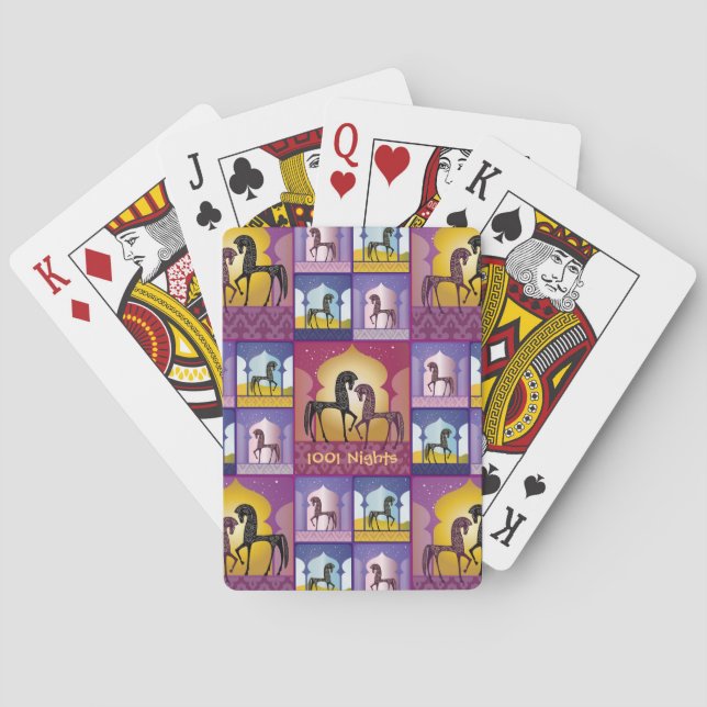 Jeu De Cartes Carte de jeu 1001 Arabian Nights (dos)