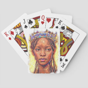Jeu De Cartes Carte de jeu afro-américaine