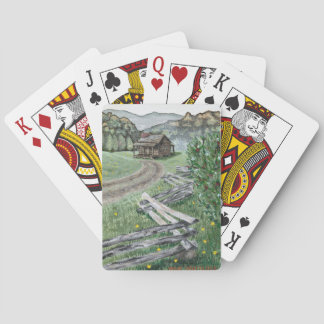 Jeu De Cartes Carte de jeu Cabine Appalachian (Premium Poker)