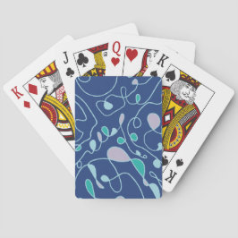 Jeu De Cartes Carte de jeu classique d'une ligne de Motif
