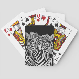 Jeu De Cartes Carte de jeu Couple Zebra