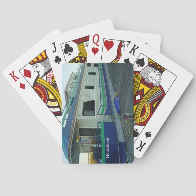 Jeu De Cartes Carte de jeu de bateau à rivière (dos)