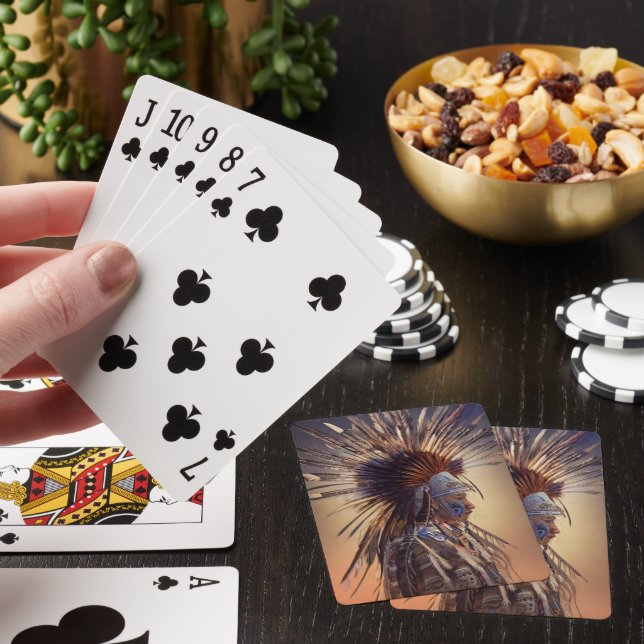 Jeu De Cartes Carte de jeu des Ojibwe d'Amérique (In Situ)
