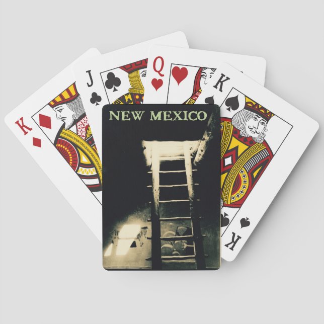 Jeu De Cartes Carte de jeu du Nouveau-Mexique (dos)