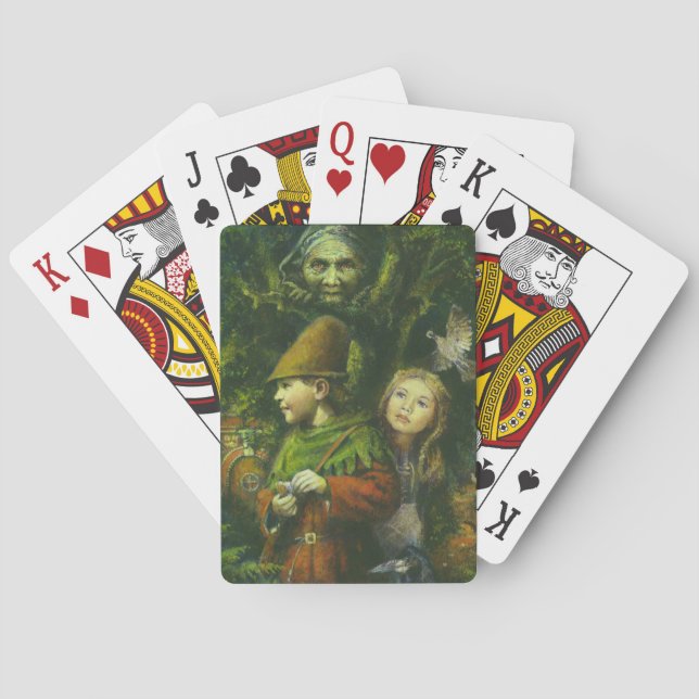 Jeu De Cartes Carte De Jeu Hansel Et Gretel (dos)