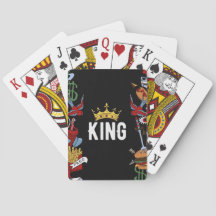Carte de jeu King classique