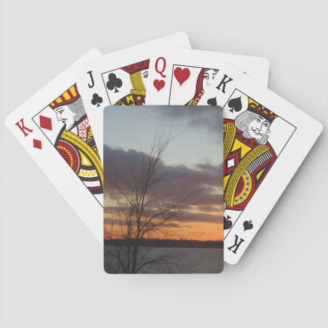Jeu De Cartes Carte de jeu Lake Sunset (dos)