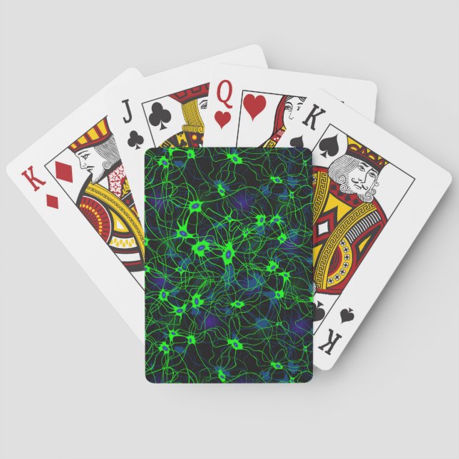 Jeu De Cartes Carte de jeu Neuron City (dos)