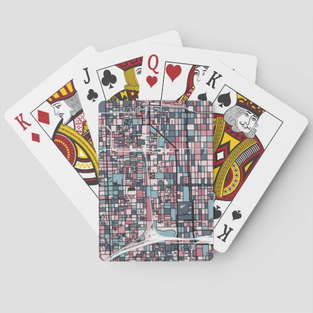 Jeu De Cartes Carte de Kyoto Japon (dos)