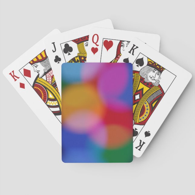 Jeu De Cartes Carte de lecture Bokeh (dos)
