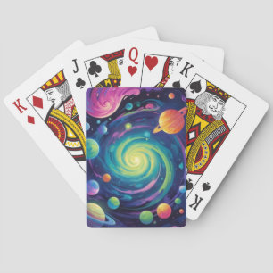 Jeu De Cartes Carte de lecture de la rotation planétaire