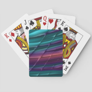 Jeu De Cartes Carte de lecture verte en latex