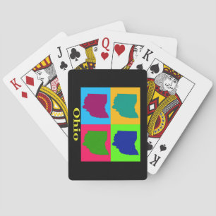 Jeu De Cartes Carte de l'Ohio