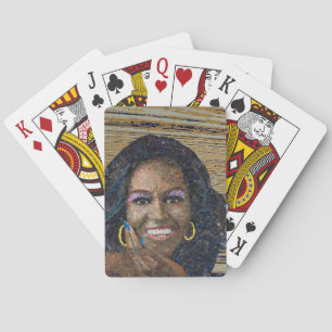 Jeu De Cartes Carte de paiement Michelle Obama