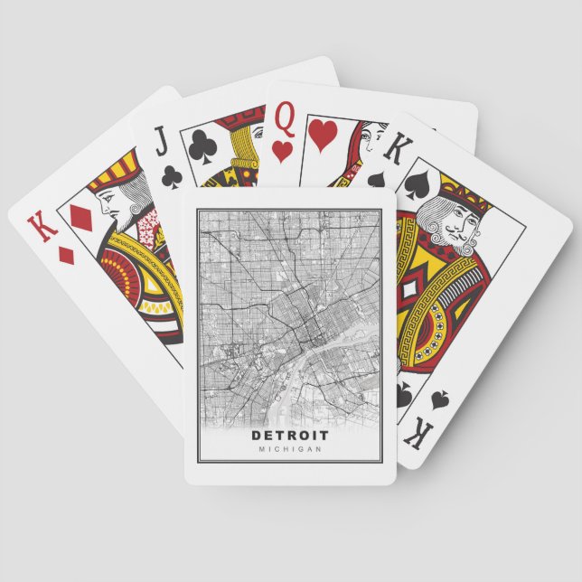Jeu De Cartes Carte Détroit (dos)